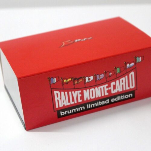 1:43 Brumm Alfa Romeo 1900 Rallye Monte Carlo" 1955 #374 red