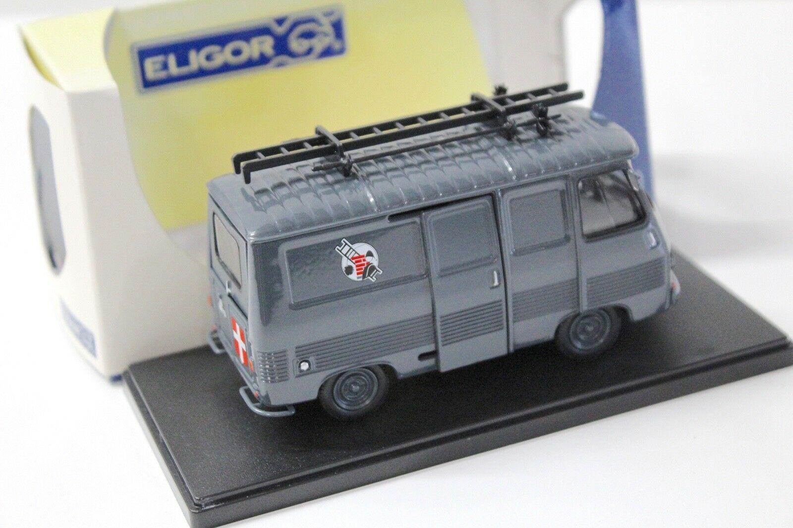 1:43 Eligor Peugeot J7 VAN Ramoneur grey
