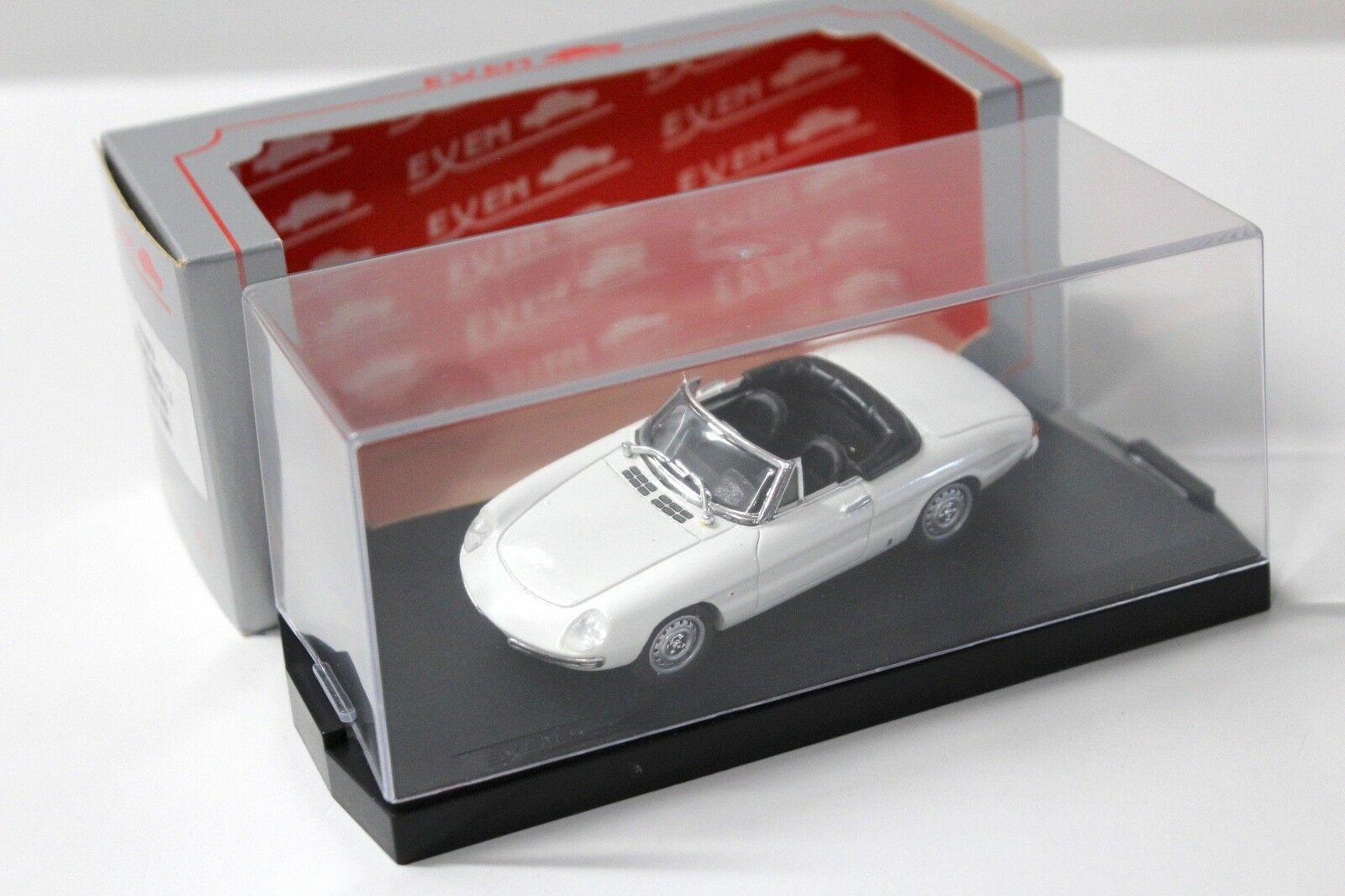 1:43 Exem Alfa Romeo Duetto Spyder 1.6 Stradale white