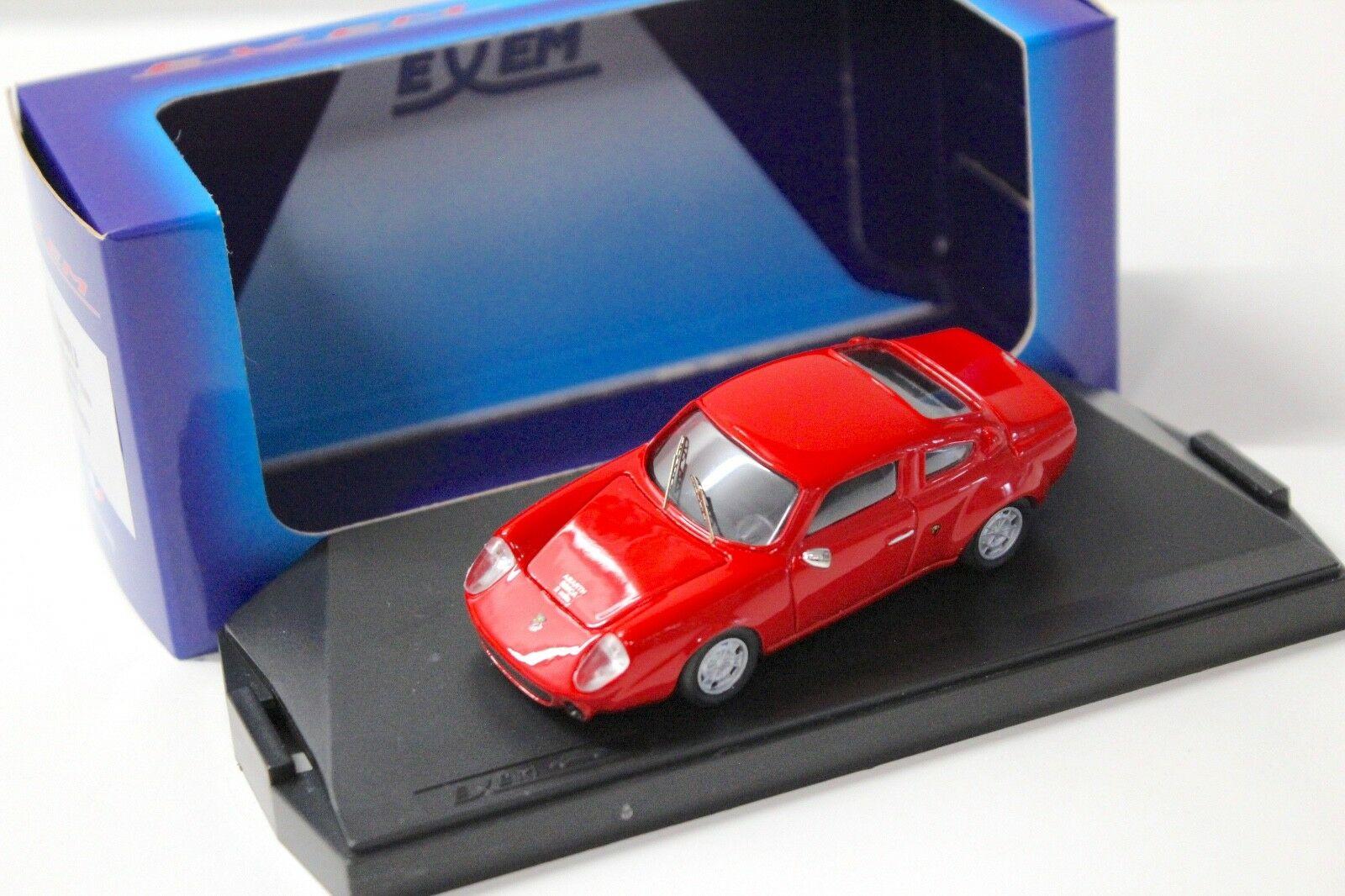 1:43 Exem Simca Abarth 2000 Coupe red