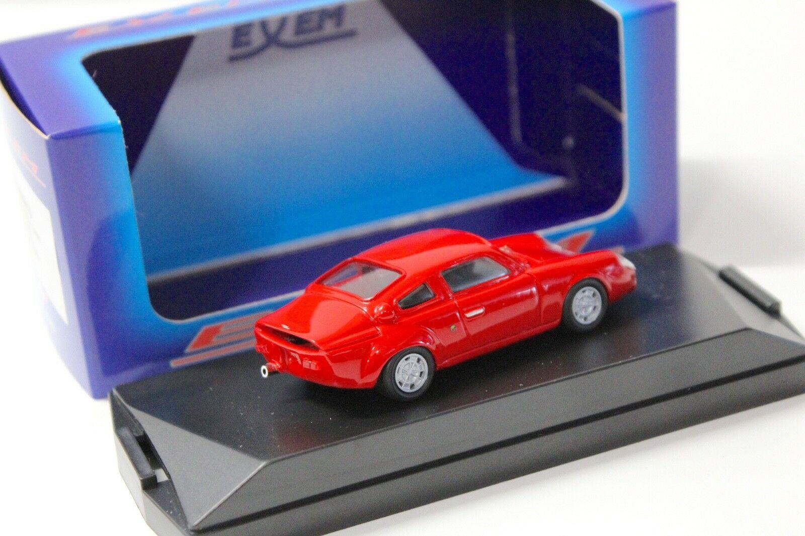 1:43 Exem Simca Abarth 2000 Coupe red