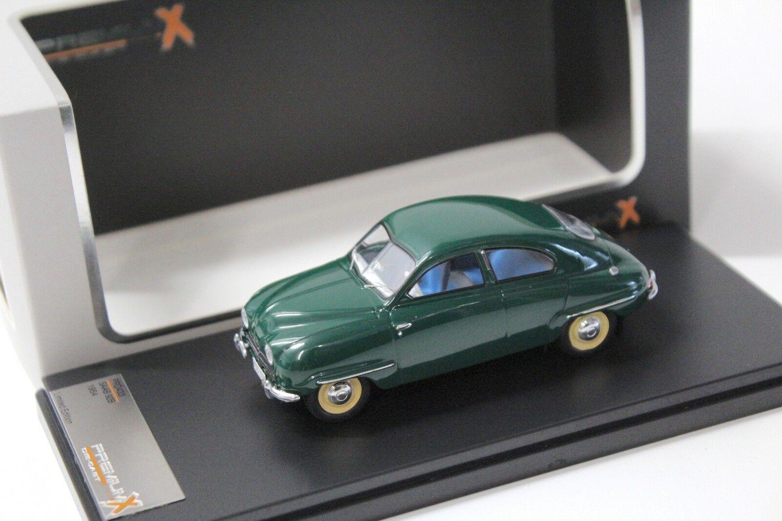 1:43 PremiumX Saab 92B darkgreen 1954