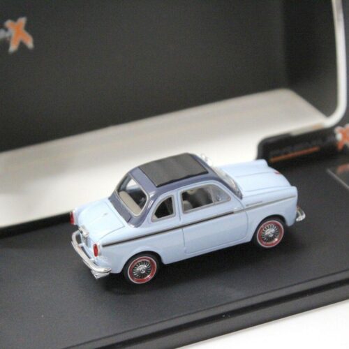 1:43 PremiumX NSU-Fiat Weinsberg 500 lightblue 1960