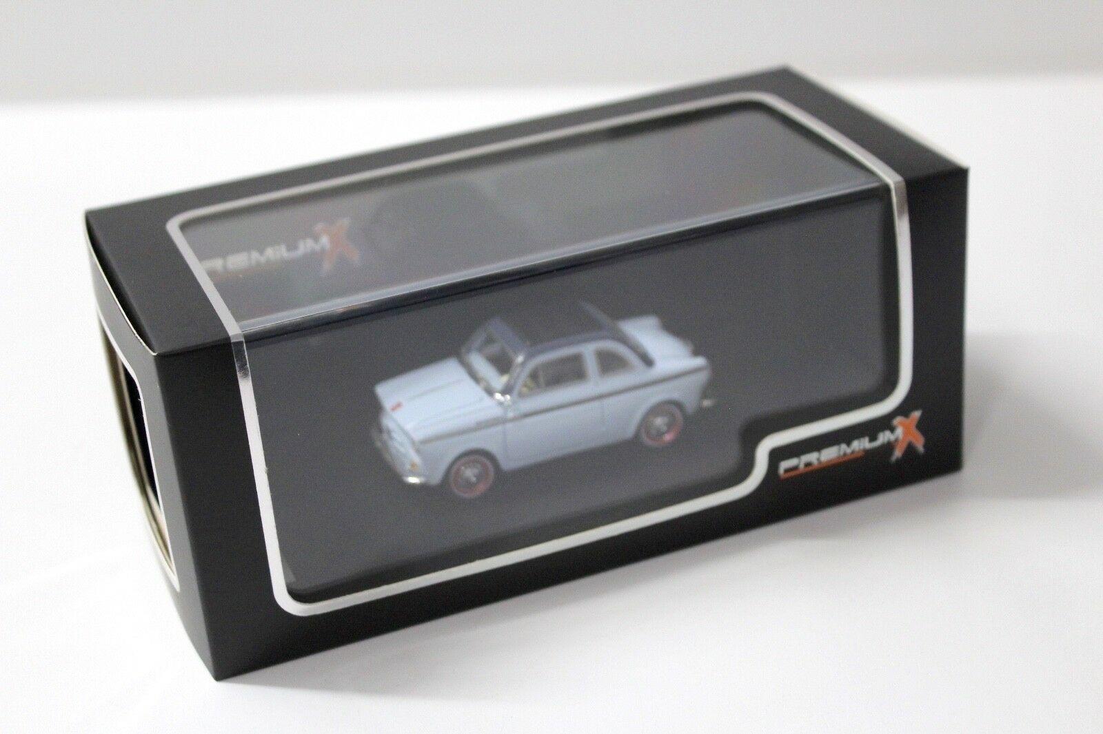 1:43 PremiumX NSU-Fiat Weinsberg 500 lightblue 1960