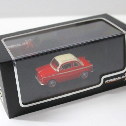 1:43 PremiumX NSU-Fiat Weinsberg 500 red 1960 - Image 4