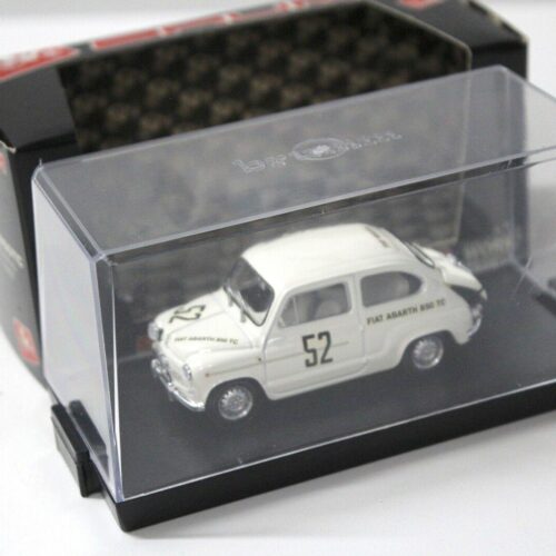 1:43 Brumm Fiat Abarth 850TC 1962 NR #52 white