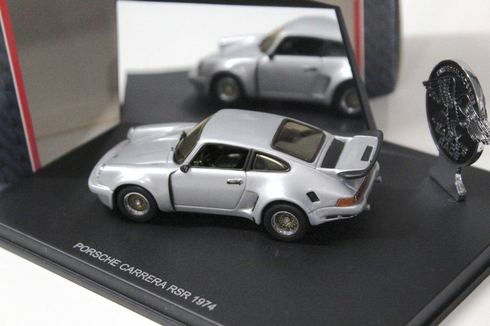 1:43 Eagle UH Porsche 911 Carrera RSR silver 1974