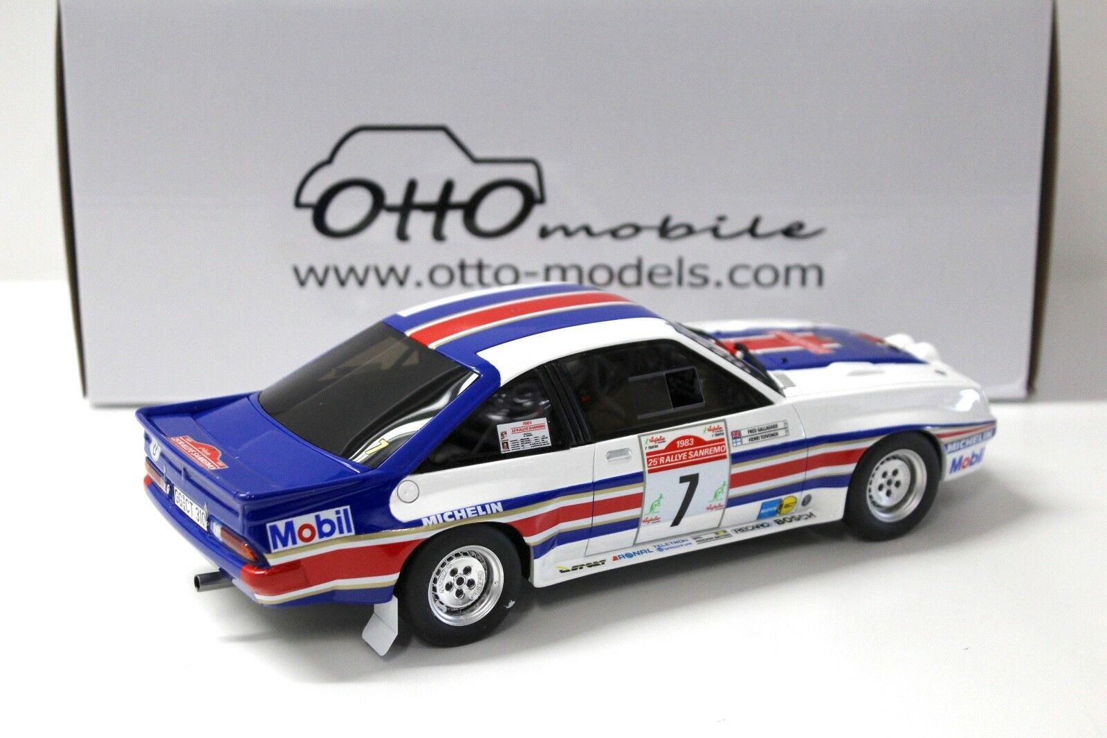 1:18 OTTO mobile OT761 Opel Manta 400R Rally San Remo #7 Toivonen