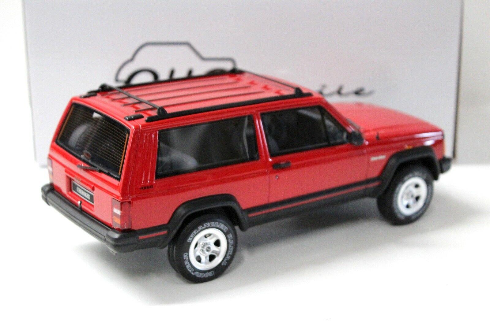 1:18 OTTO mobile OT738 Jeep Cherokee 2.5 EFI 4x4 red