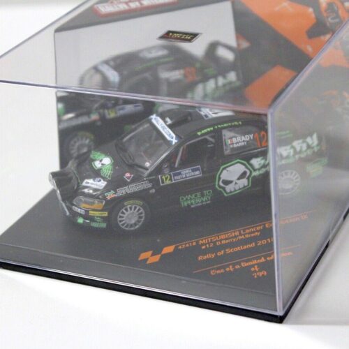 1:43 Vitesse Mitsubishi Lancer Evo IX Rally of Scotland #12 black