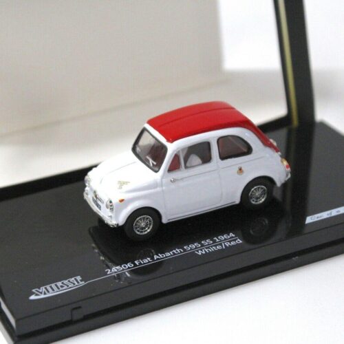 1:43 Vitesse Fiat Abarth 595 SS 1964 white/red
