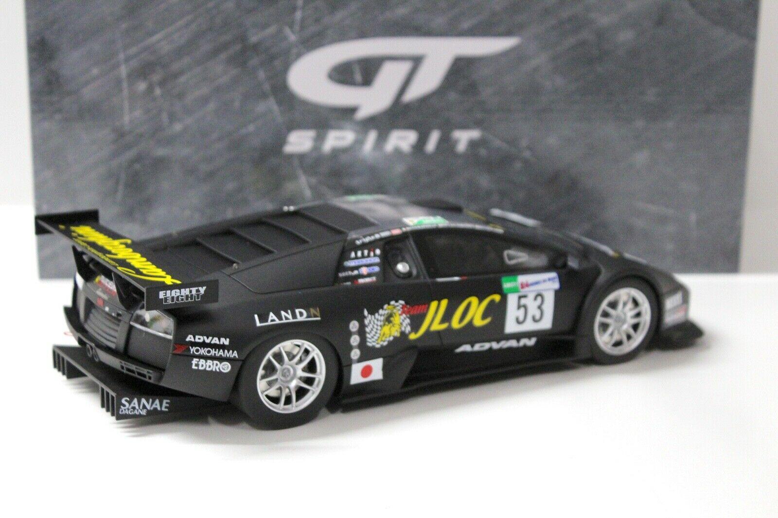 1:18 GT Spirit GTS18505 Lamborghini Murcielago R-GT #53 LM 24h matt black