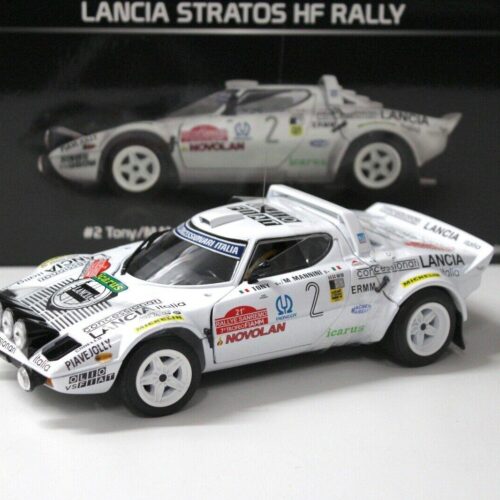 1:18 SunStar Lancia Stratos HF Rally Sanremo 1979 #2 white