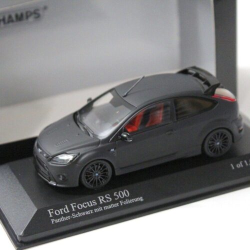 1:43 Minichamps Ford Focus RS 500 Panther black matt