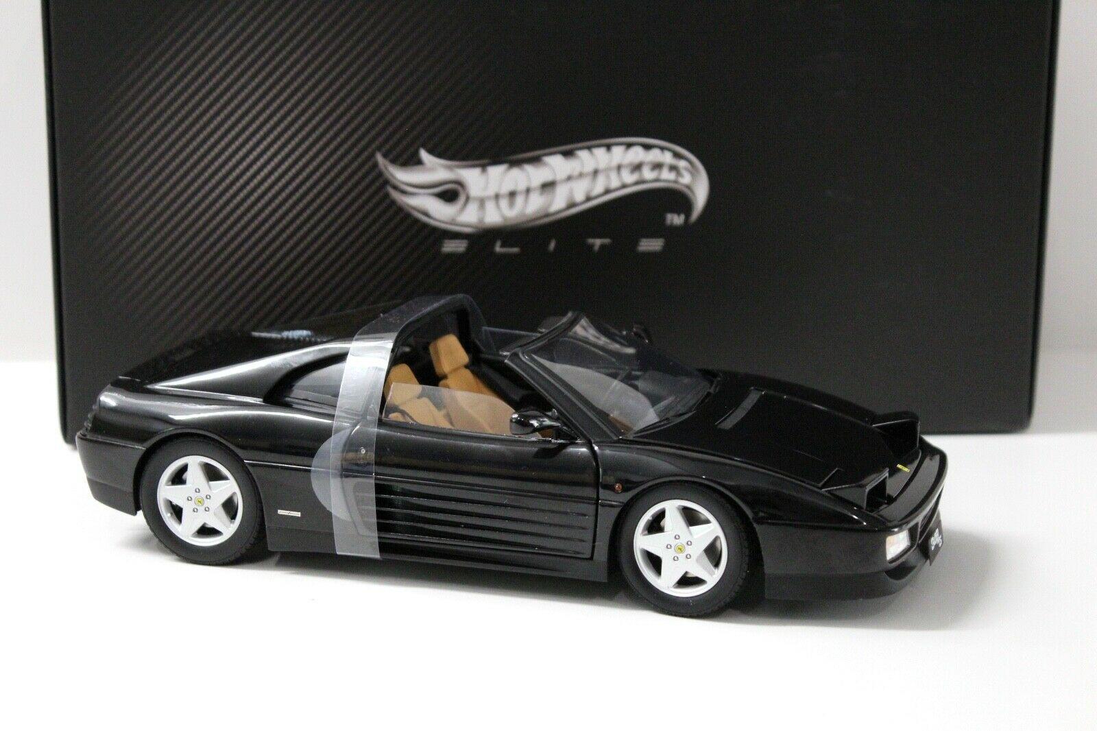 1:18 Hot Wheels Elite Ferrari 348 TS black
