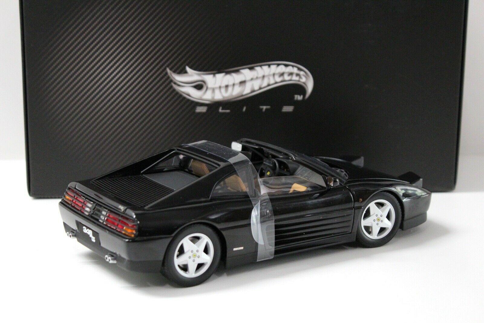 1:18 Hot Wheels Elite Ferrari 348 TS black