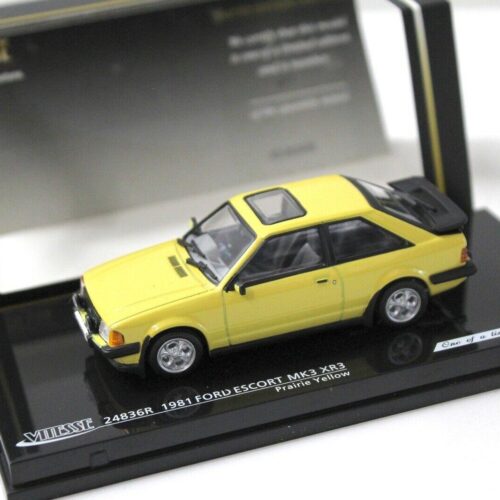 1:43 Vitesse Ford Escort MK3 XR3 yellow 1981