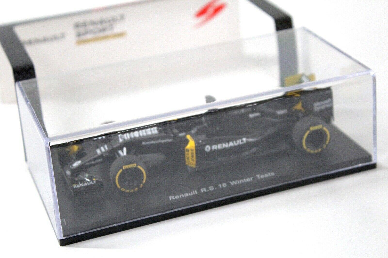 1:43 Spark Renault R.S. 16 Winter Tests black DEALER VERSION