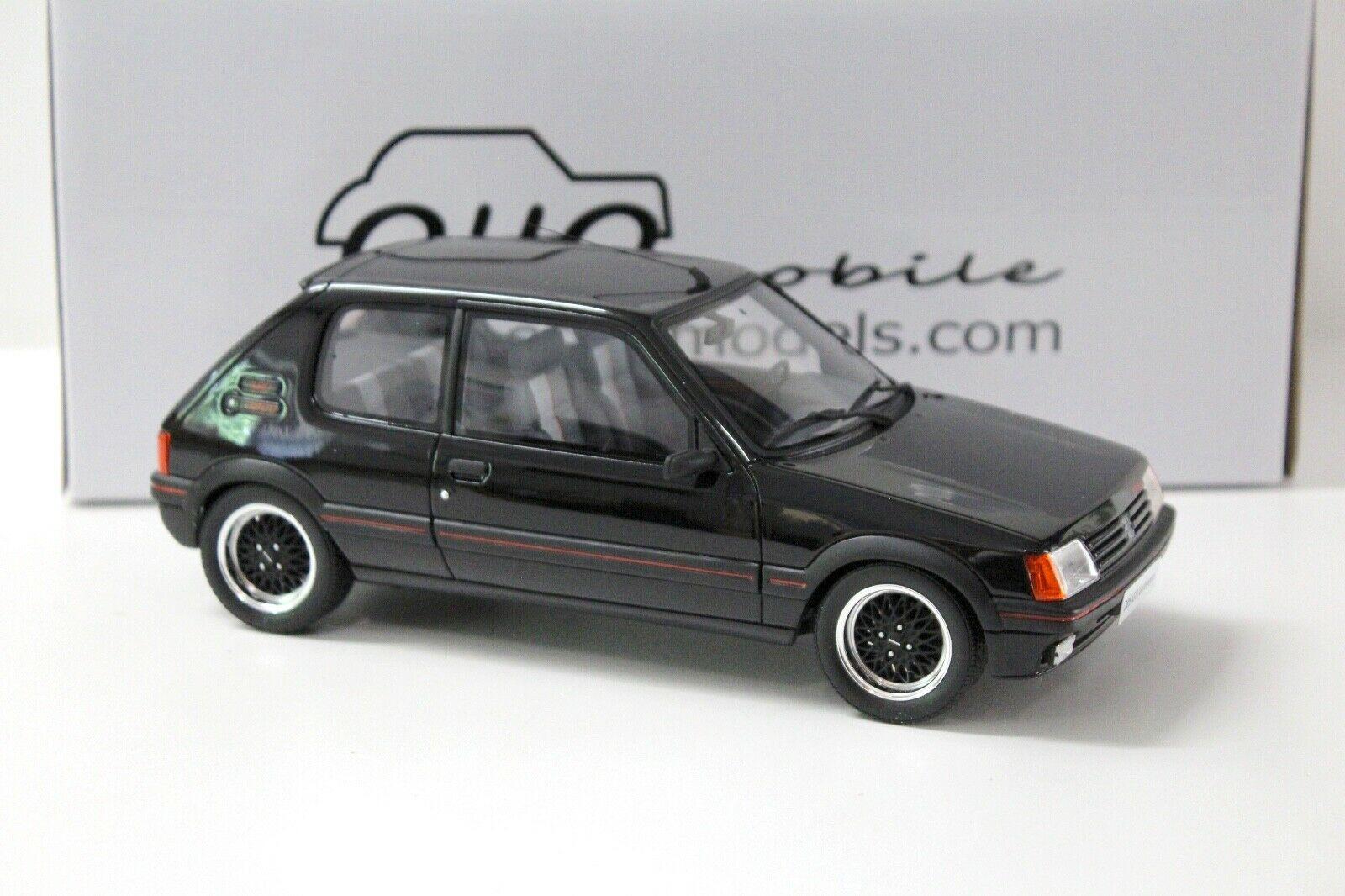 1:18 OTTO mobile OT796 Peugeot 205 GTi Gutmann 1988 black