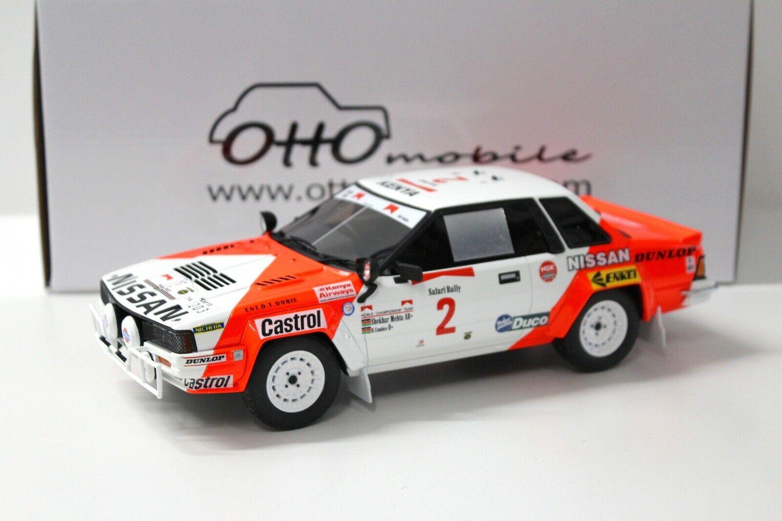 1:18 OTTO mobile OT765 Nissan 240 RS Gr.B Rally East African Safari