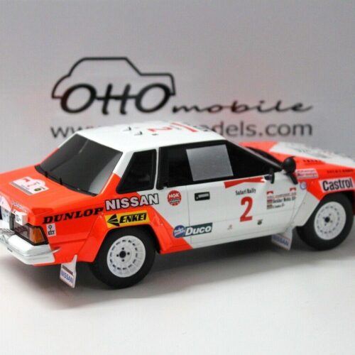 1:18 OTTO mobile OT765 Nissan 240 RS Gr.B Rally East African Safari