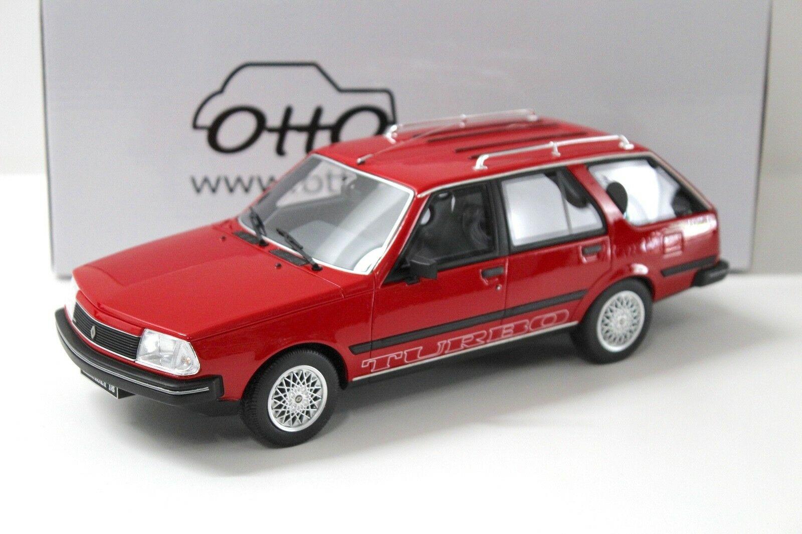 1:18 OTTO mobile OT269 Renault 18 Turbo Break 1984 red