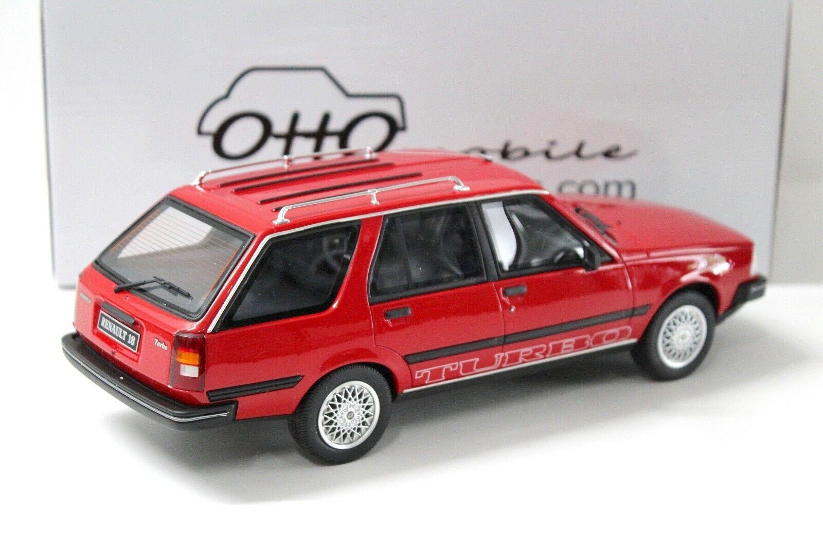 1:18 OTTO mobile OT269 Renault 18 Turbo Break 1984 red