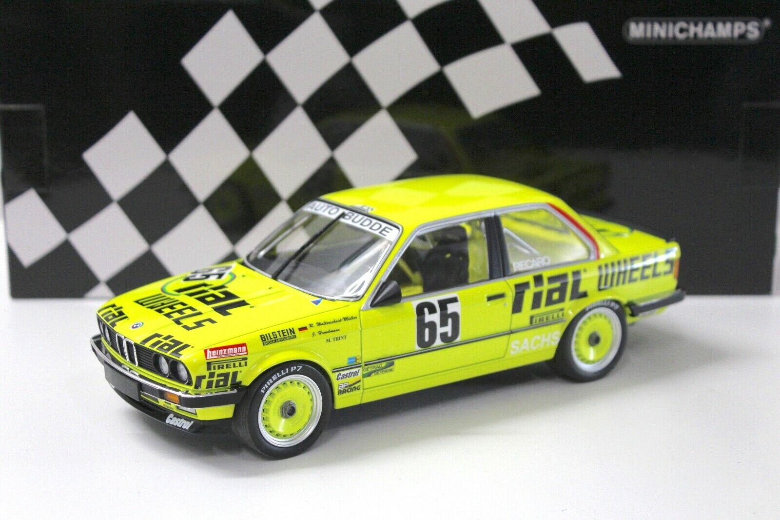 1:18 Minichamps BMW 325i E30 Budde 24h Nürburgring #65
