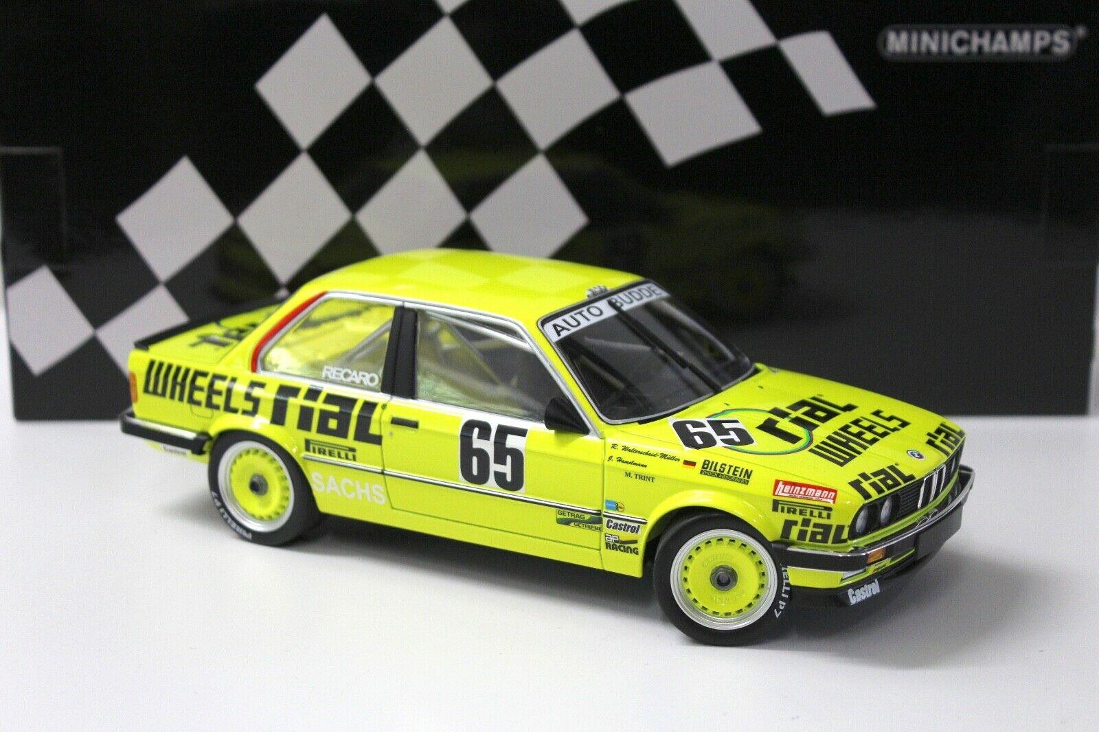 1:18 Minichamps BMW 325i E30 Budde 24h Nürburgring #65