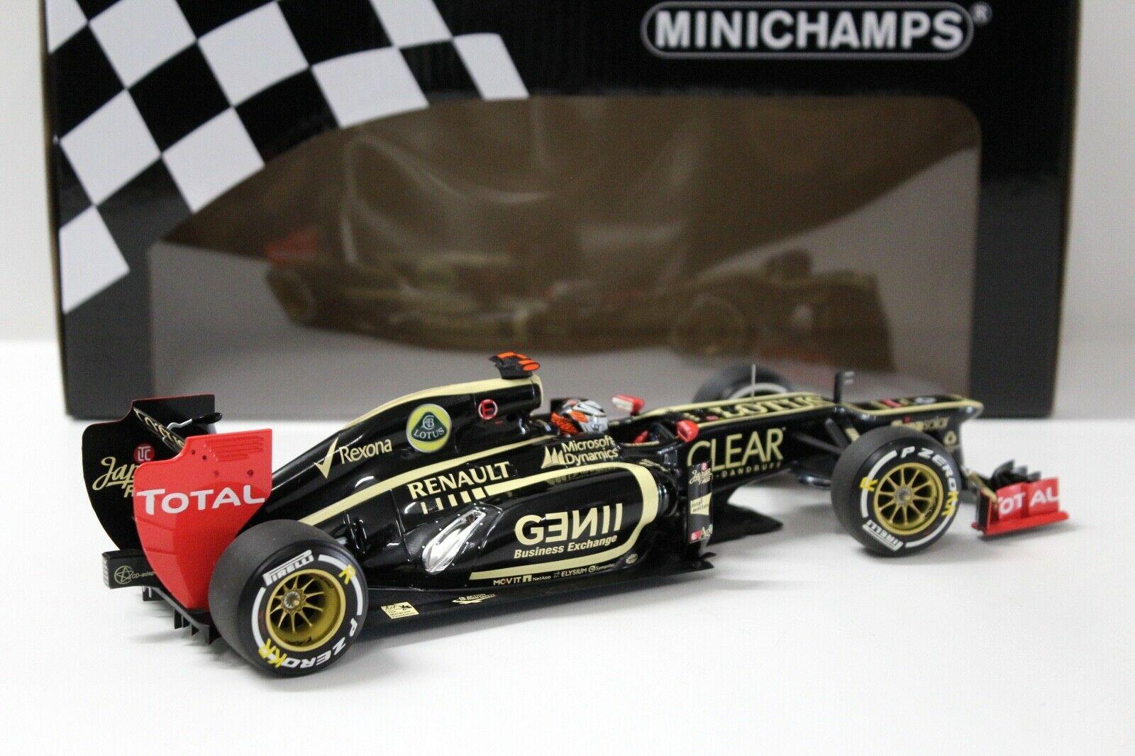 1:18 Minichamps Lotus F1 Renault E20 Raikkonen 2012