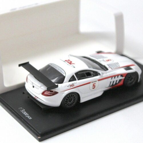 1:43 Spark Mercedes SLR McLaren Trophy #5 Ltd. 300 pcs white