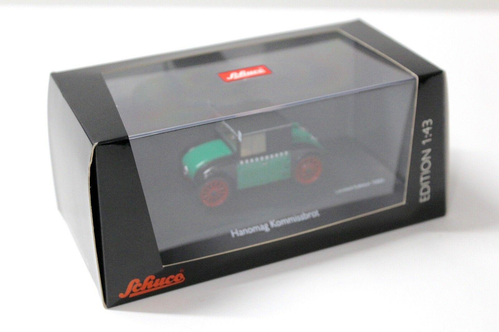 1:43 Schuco Hanomag Kommissbrot "TAXI" green/ black