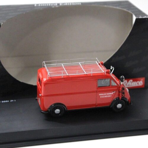 1:43 Schuco DKW Feuerlöschwagen red