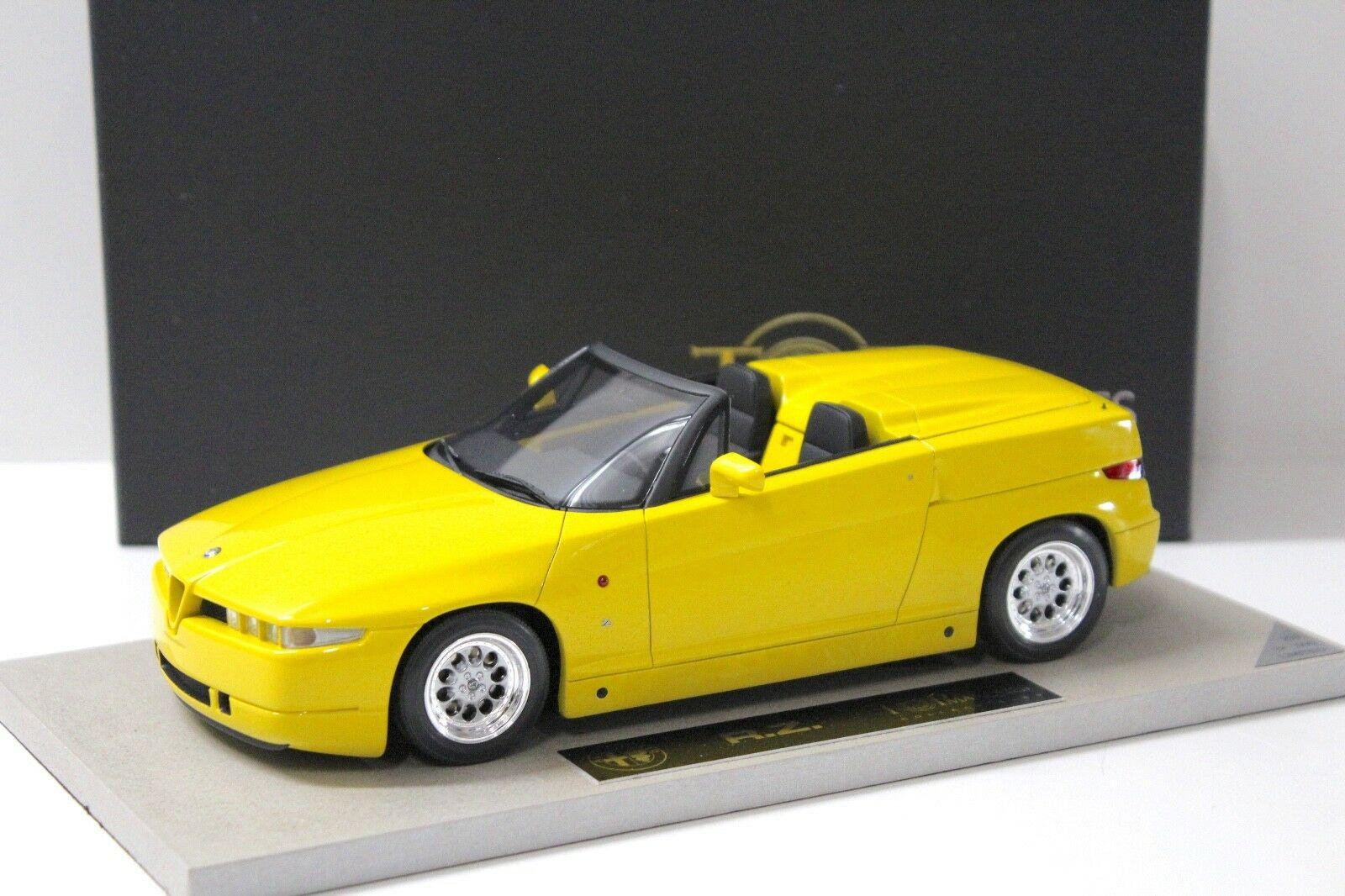 1:18 BBR Top Marques Alfa Romeo RZ Zagato yellow