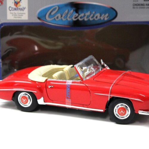 1:18 Welly Mercedes 190SL Cabrio 1955 red