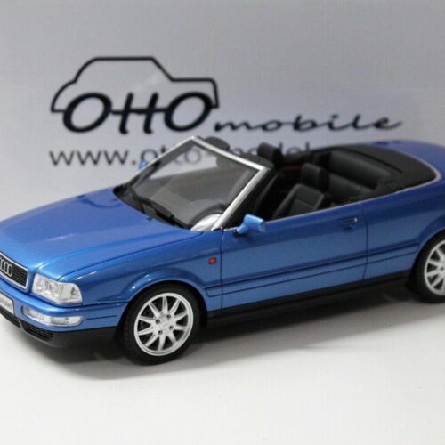 1:18 OTTO mobile OT825 Audi 80 Cabriolet Kingfisher blue 1998