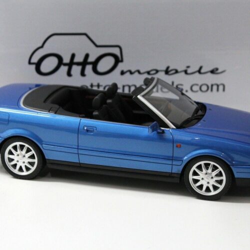 1:18 OTTO mobile OT825 Audi 80 Cabriolet Kingfisher blue 1998
