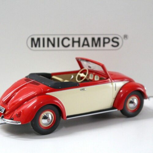 1:18 Minichamps VW 1200 Hebmüller Convertible 1949 red