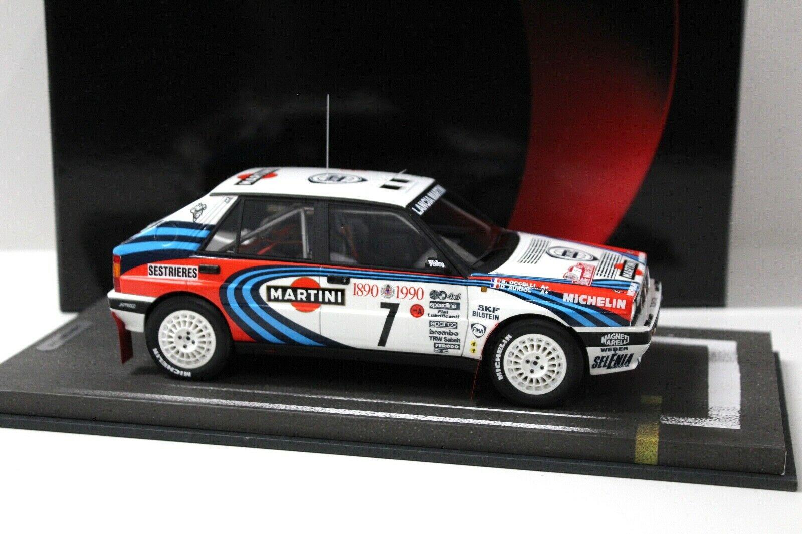1:18 BBR Lancia Delta HF Integrale 16V Monte Carlo #7 MARTINI