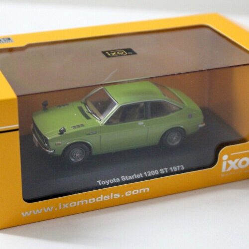 1:43 IXO Toyota Starlet 1200 ST 1973 green