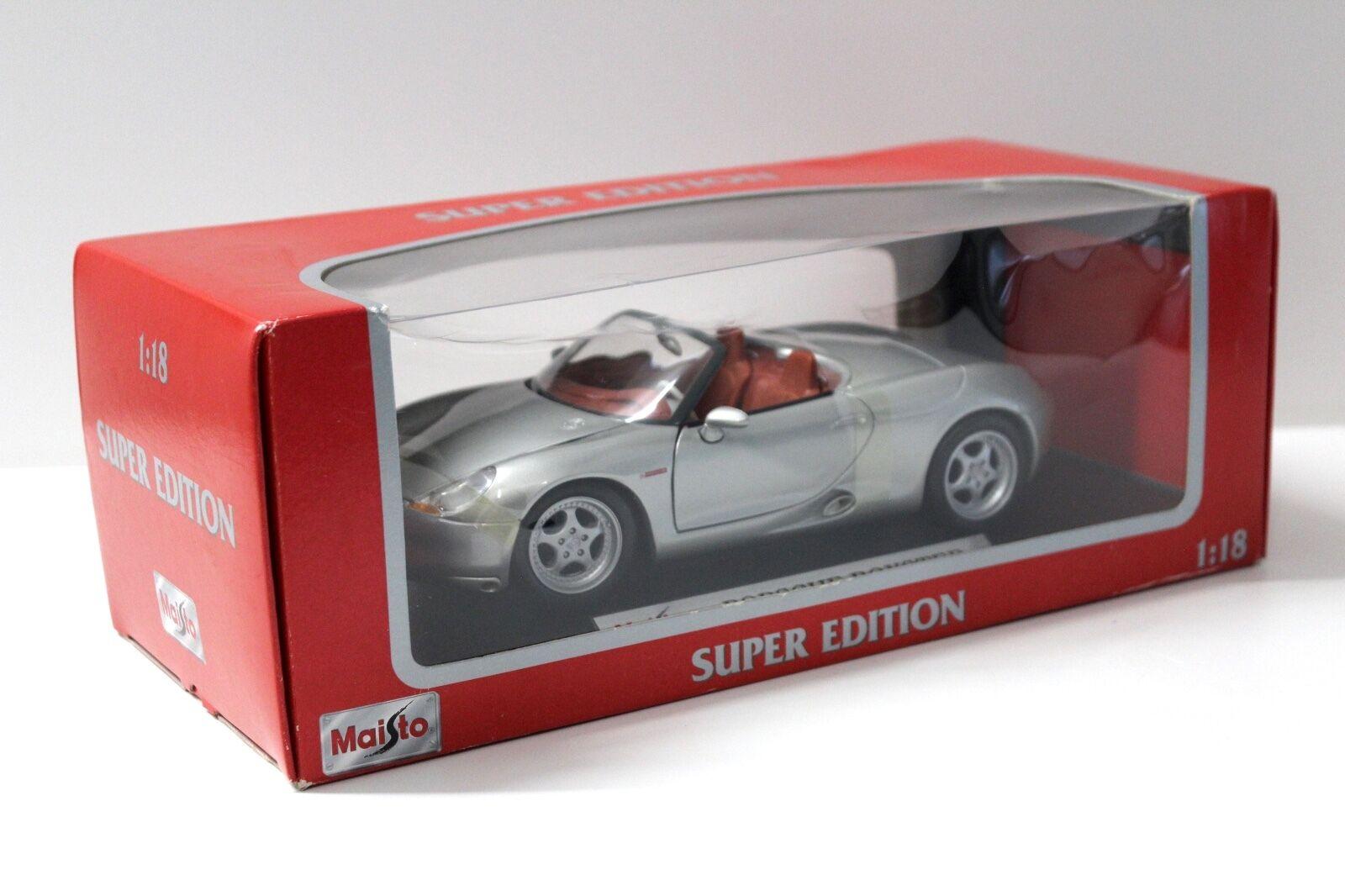 1:18 Maisto Porsche Boxster silver
