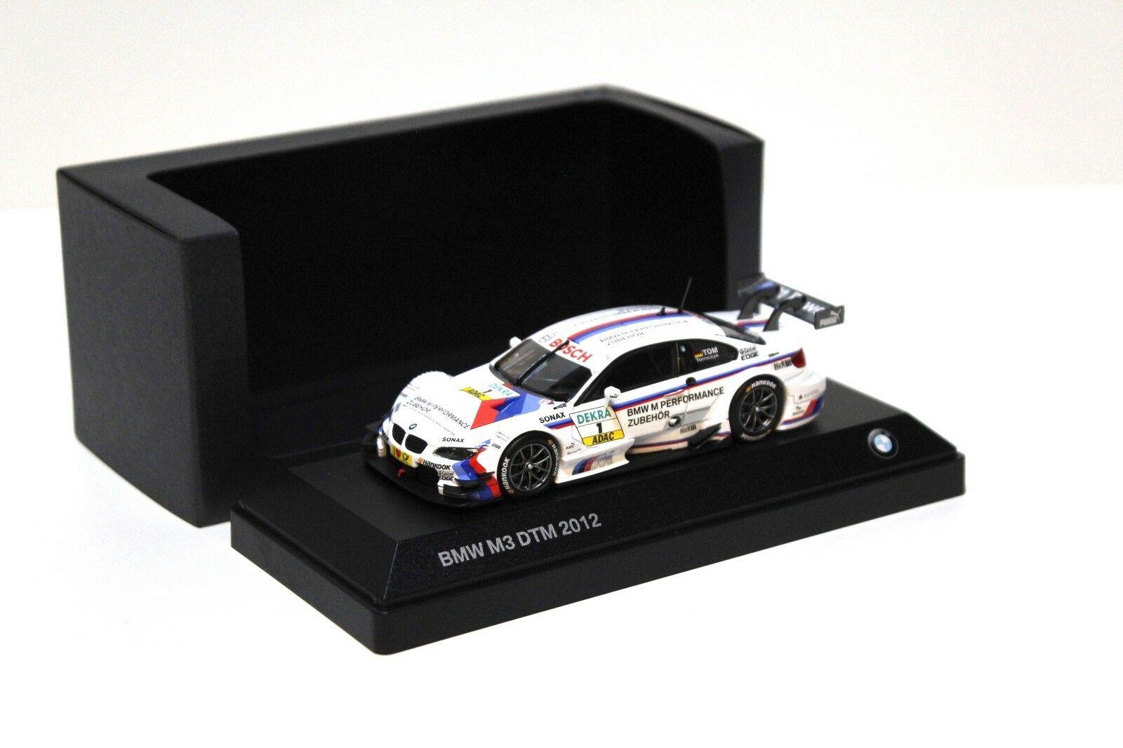 1:43 Minichamps BMW M3 DTM 2012 Tomczyk #1 DEALER VERSION