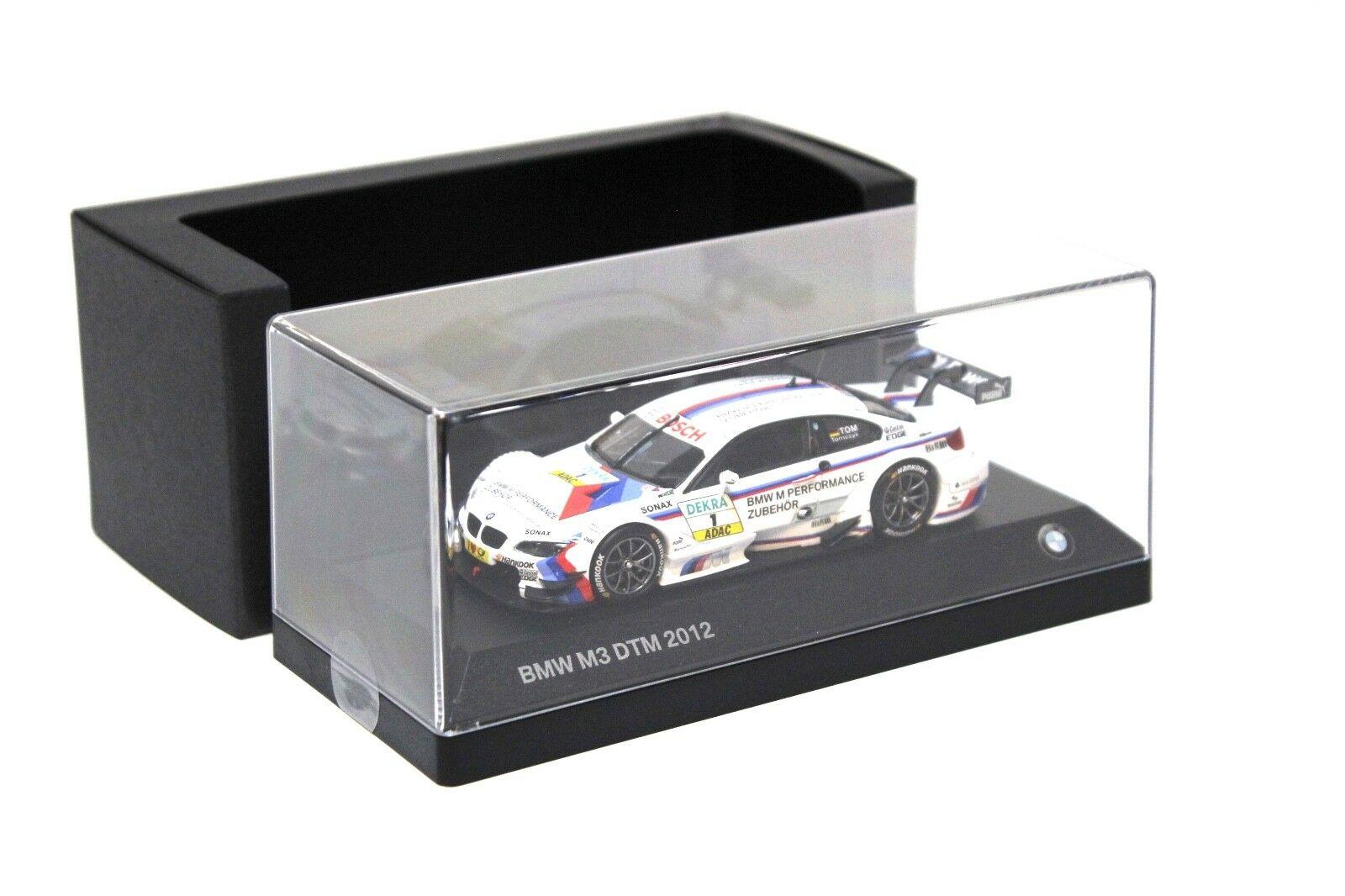 1:43 Minichamps BMW M3 DTM 2012 Tomczyk #1 DEALER VERSION