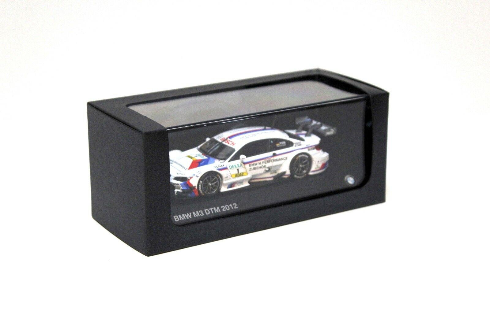 1:43 Minichamps BMW M3 DTM 2012 Tomczyk #1 DEALER VERSION