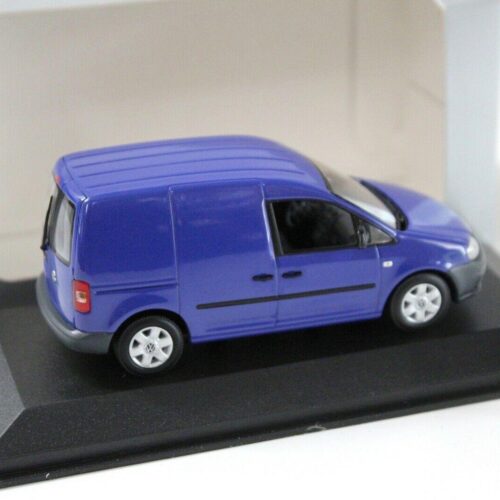 1:43 Minichamps VW Caddy 2005 blue DEALER VERSION