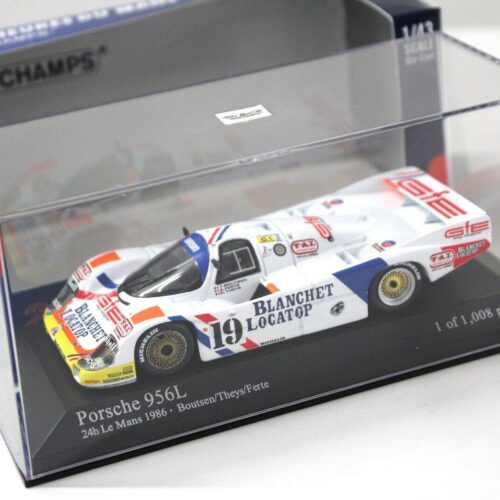1:43 Minichamps Porsche 956L 24h LM 1986 #19 Boutsen BLANCHET