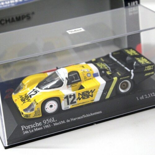 1:43 Minichamps Porsche 956L 24h Le Mans 1983 #12 Merl NEW MAN