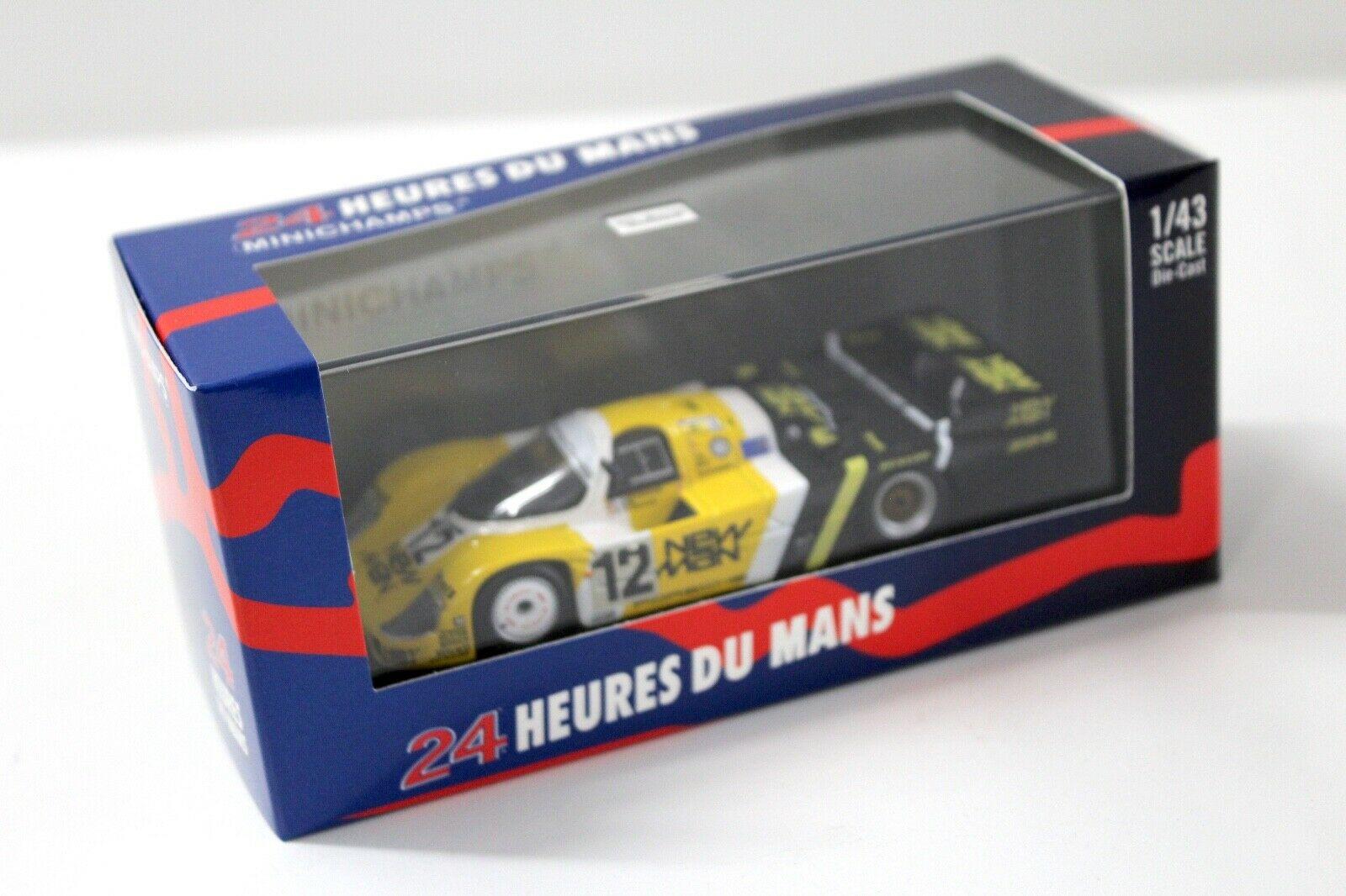 1:43 Minichamps Porsche 956L 24h Le Mans 1983 #12 Merl NEW MAN