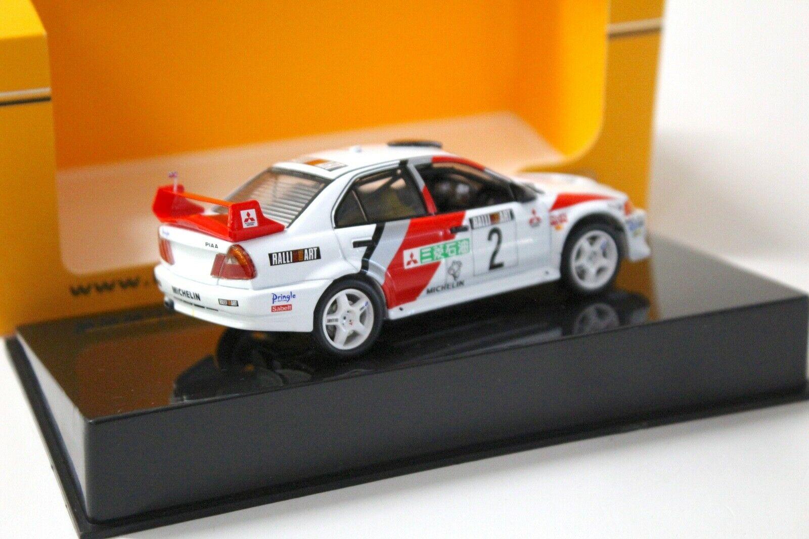 1:43 IXO Mitsubishi Lancer Evo 5 Champions Meeting 1998 white #2