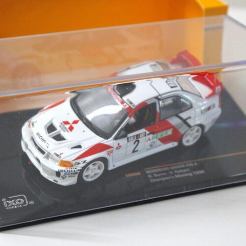 1:43 IXO Mitsubishi Lancer Evo 5 Champions Meeting 1998 white #2